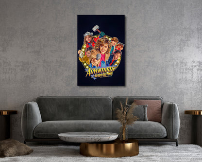 Adventures in Babysitting 1980s comedy wall decor