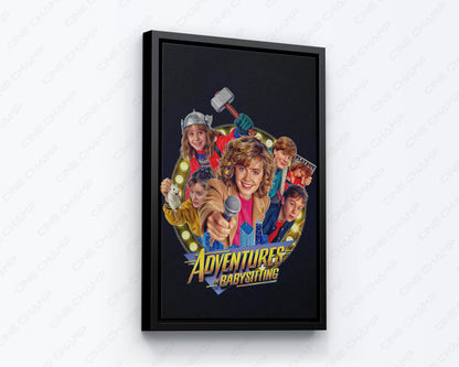 Adventures in Babysitting retro comedy wall art