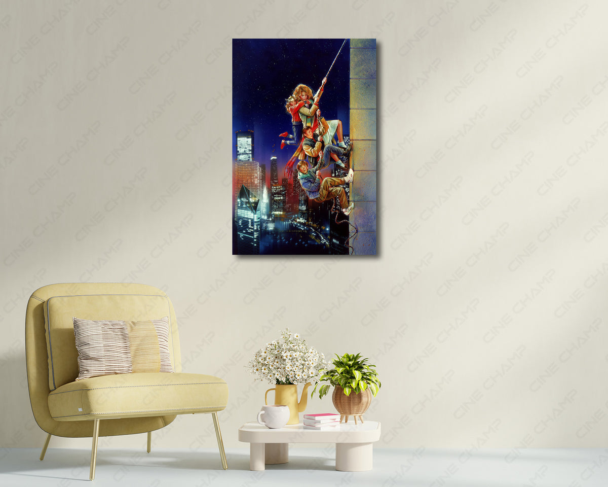 Adventures in Babysitting vintage Hollywood wall print