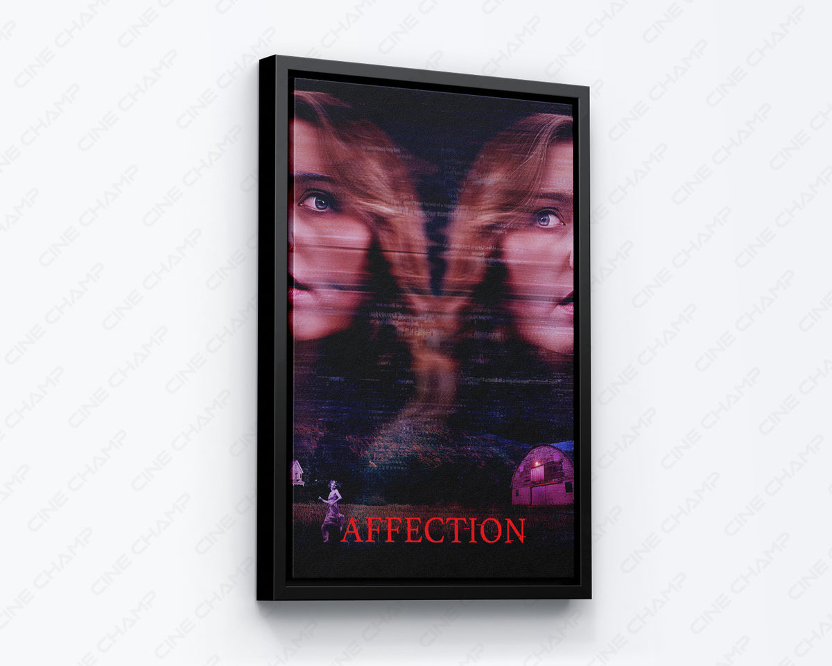 Affection Canvas Wall Art Dark Thriller Movie Print
