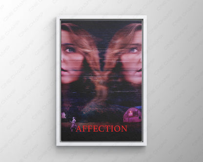 Affection science fiction canvas wall print
