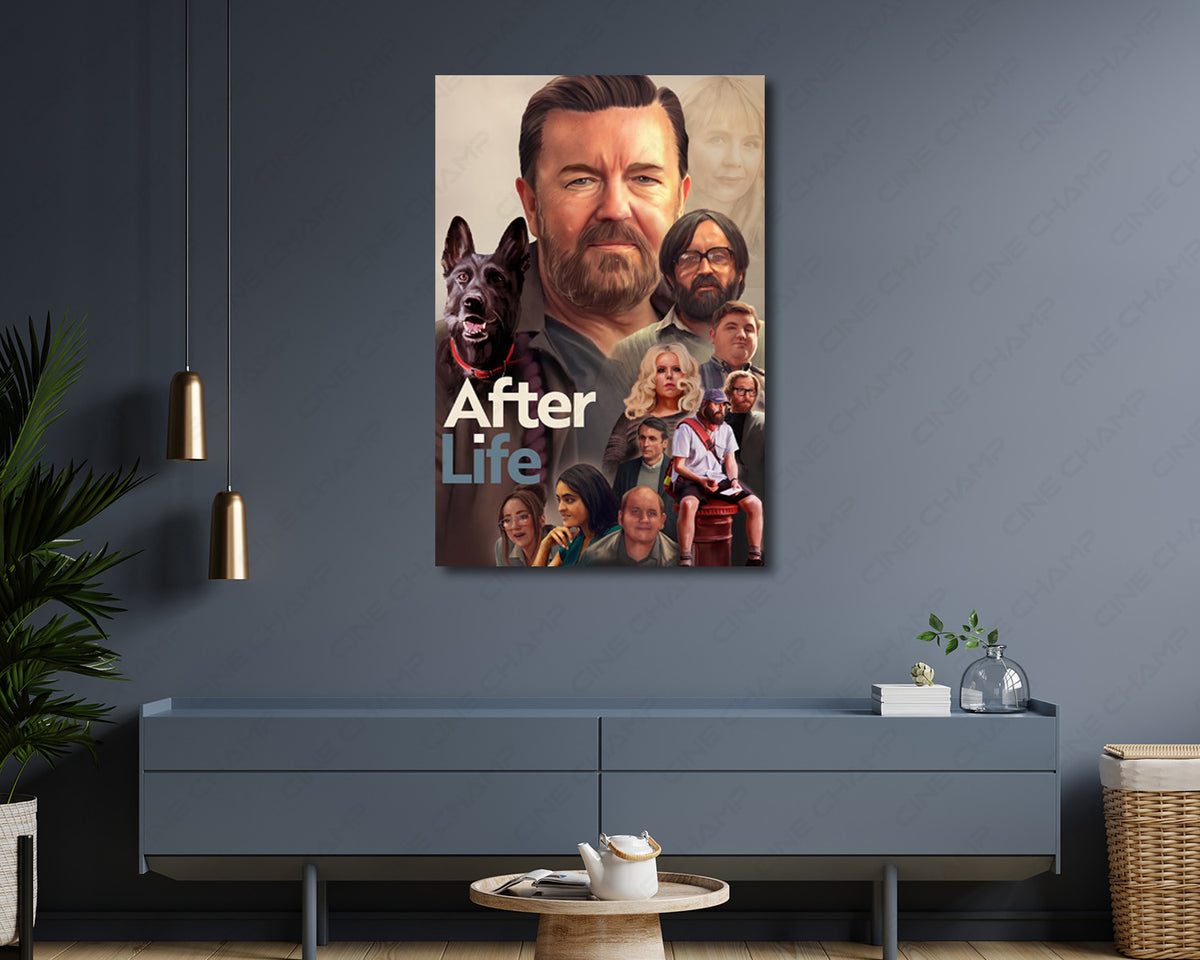 After Life 2019 British TV Series Canvas Print