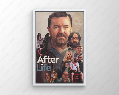 After Life Ricky Gervais Wall Artwork