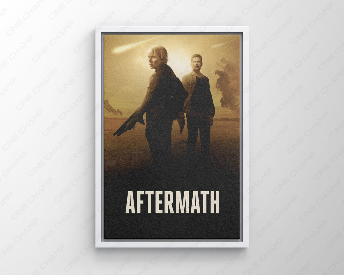 Aftermath Cinematic Canvas Decor for an Entertainment Space

