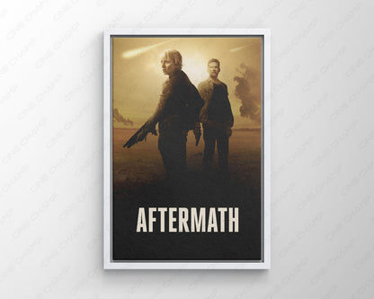 Aftermath Cinematic Canvas Decor for an Entertainment Space

