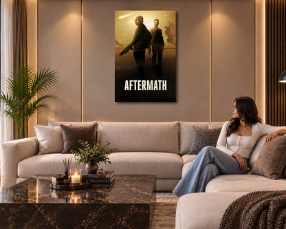 Aftermath Premium Matte Cotton Canvas Wall Artwork