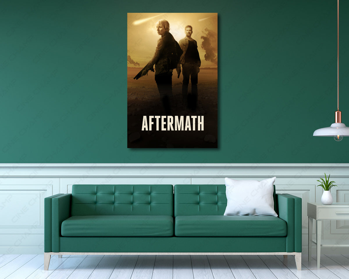 Aftermath Survival Drama Wall Art for a Movie Room