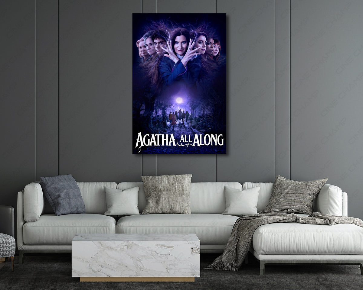 Agatha All Along Magical Wall Art for a Bedroom