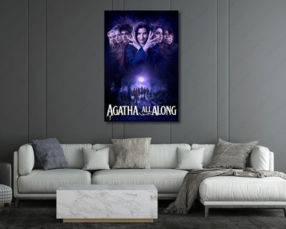 Agatha All Along Magical Wall Art for a Bedroom