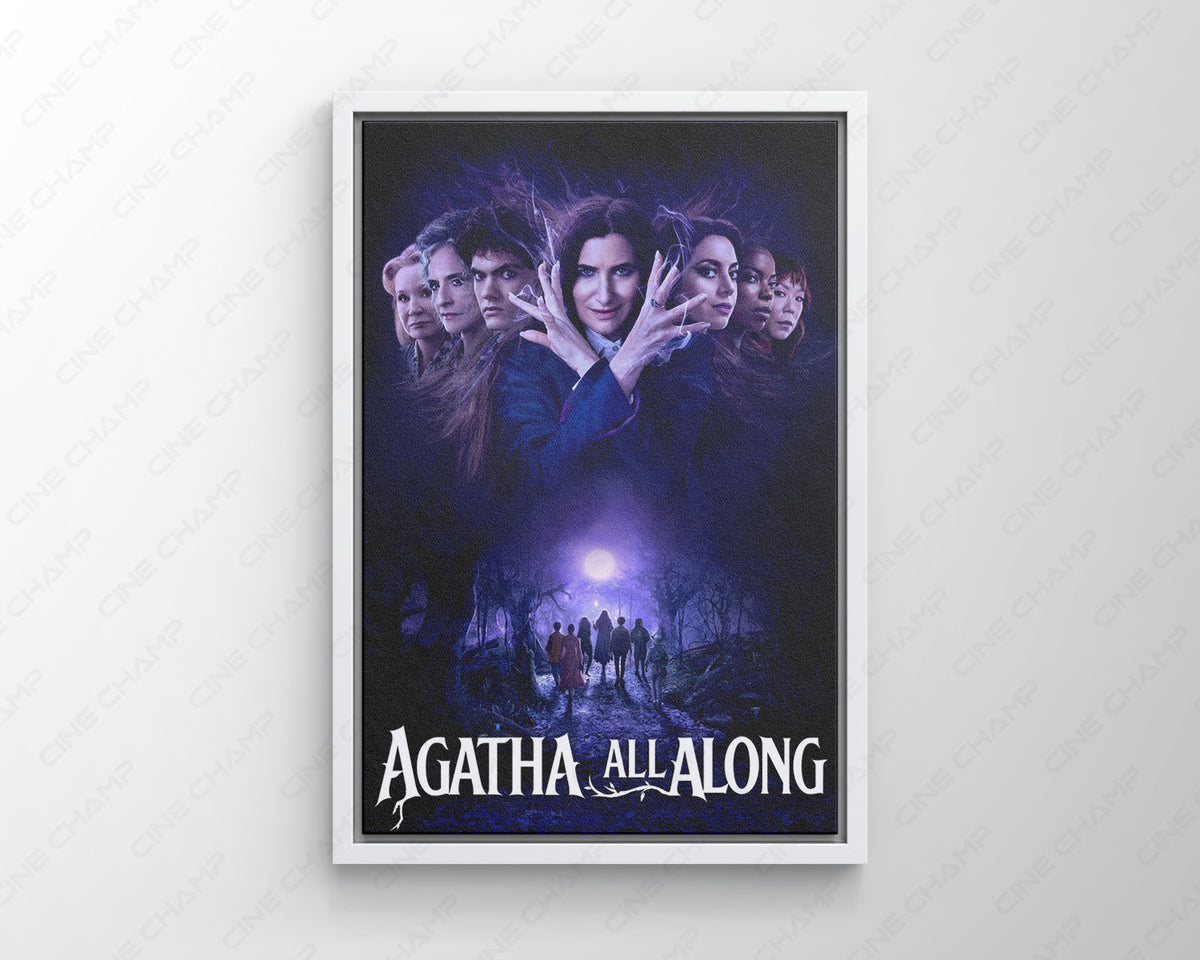 Agatha All Along Witches Road Artwork for a Home Theater