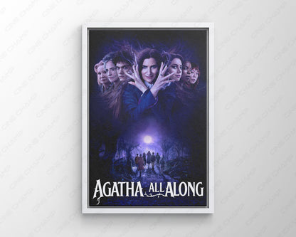 Agatha All Along Witches Road Artwork for a Home Theater
