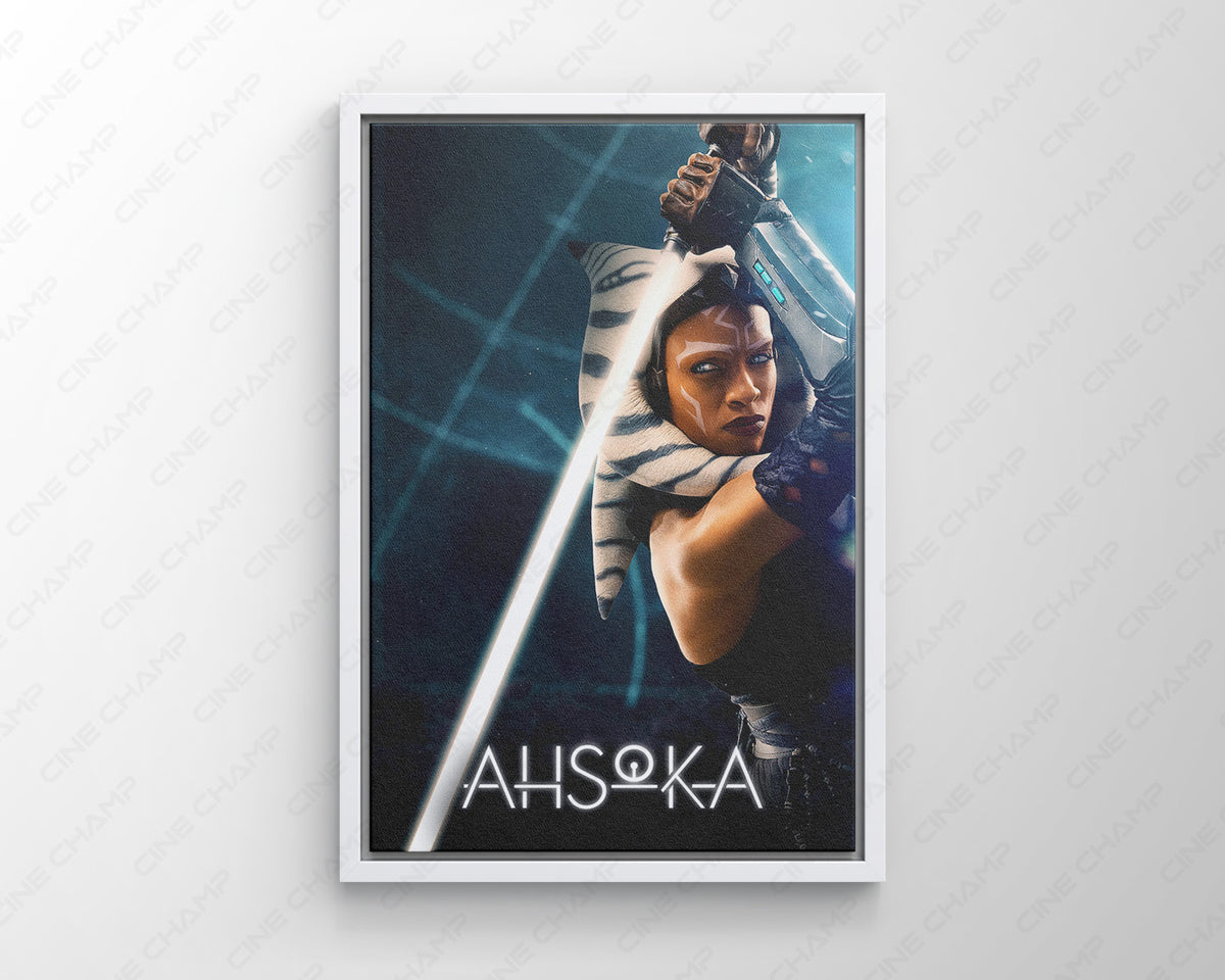 Ahsoka Jedi Heroine Wall Decor for Star Wars Fans