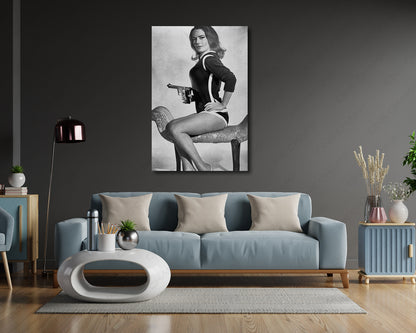 Akiko Wakabayashi as Aki James Bond Movie Art