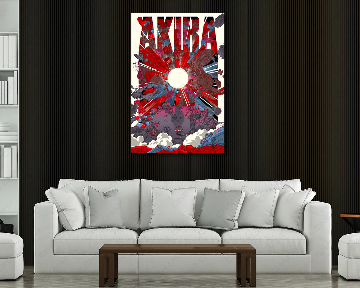 Akira Anime Wall Decor for Cyberpunk Art Collectors