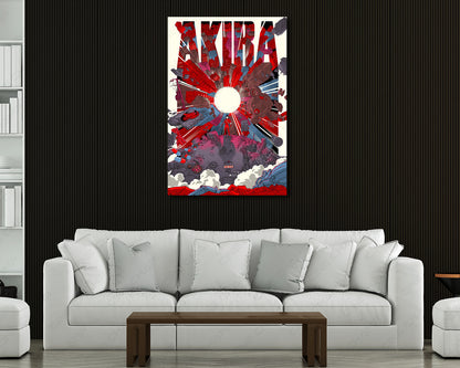 Akira Anime Wall Decor for Cyberpunk Art Collectors