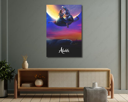 Aladdin Agrabah Movie Inspired Canvas Print