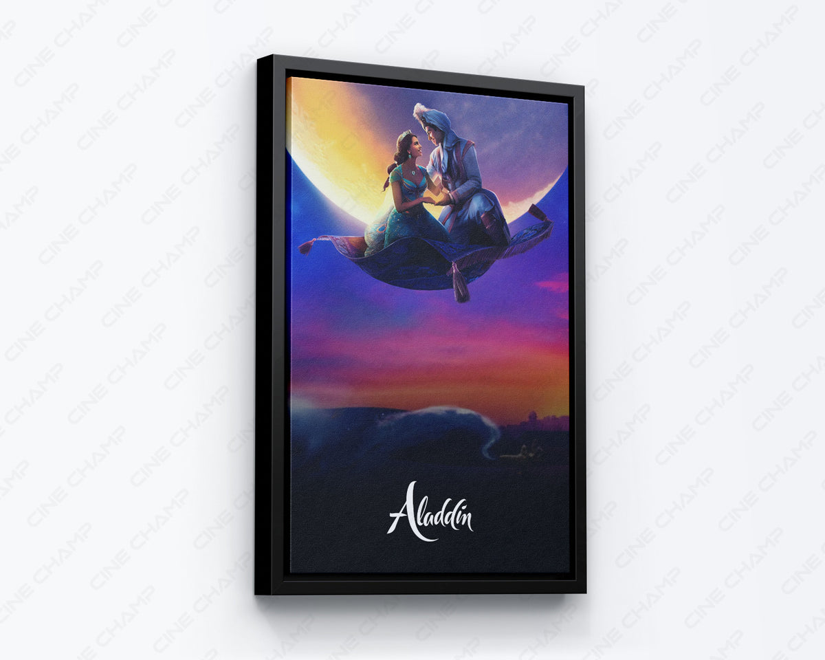 Aladdin Animated Movie Canvas for Collectors