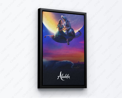 Aladdin Animated Movie Canvas for Collectors