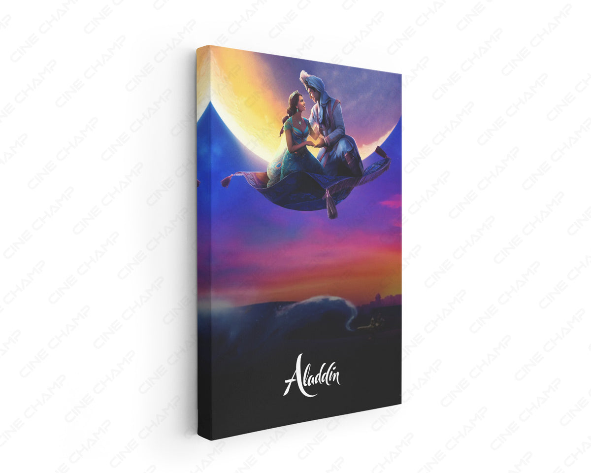 Aladdin Canvas Wall Art with Enchanted Fantasy Theme