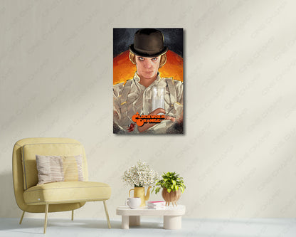Alex DeLarge Character Canvas Wall Decor