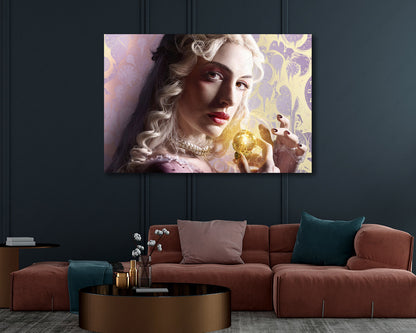 Anne Hathaway Canvas Print