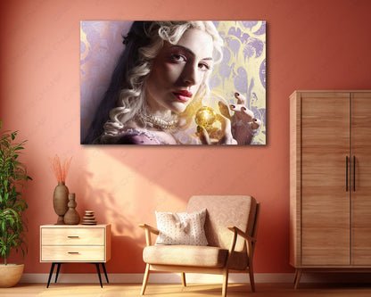 Anne Hathaway Canvas Print