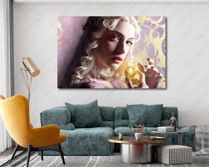 Anne Hathaway Canvas Print