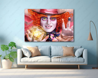 Alice Through the Looking Glass canvas print