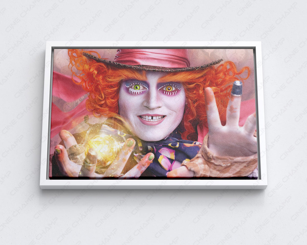 Alice fantasy movie canvas wall art