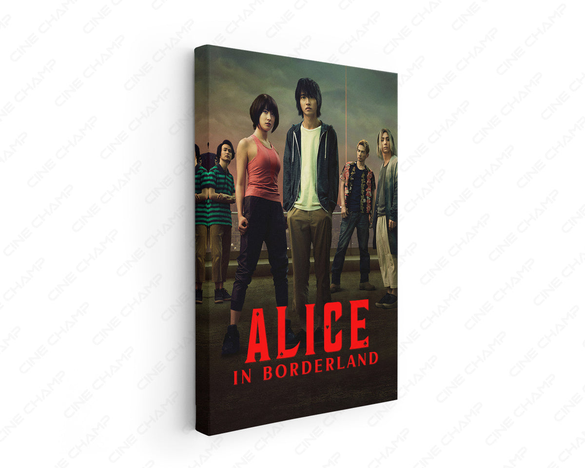 Alice in Borderland Canvas Wall Art Inspired by the Survival Thriller