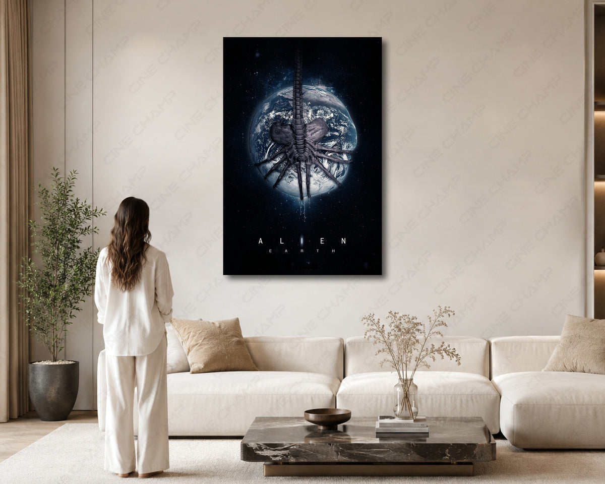 Alien Earth futuristic series collector artwork