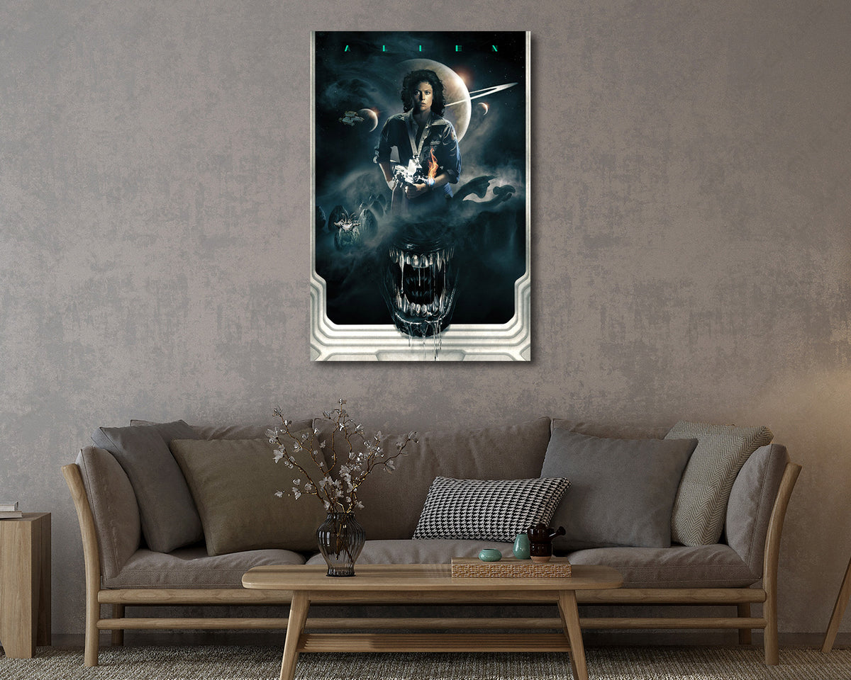 Alien Extraterrestrial Creature Wall Decor