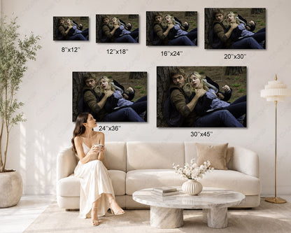 Alien Invasion Science Fiction Wall Art