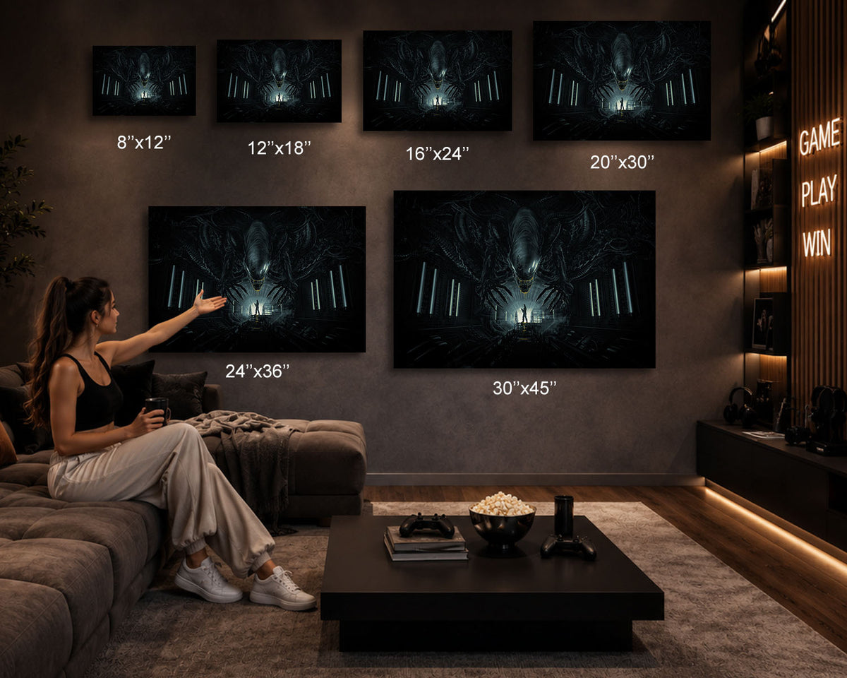 Alien Romulus Home Theater Wall Art