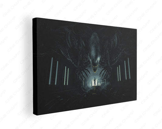 Alien Romulus Xenomorph Canvas Wall Art