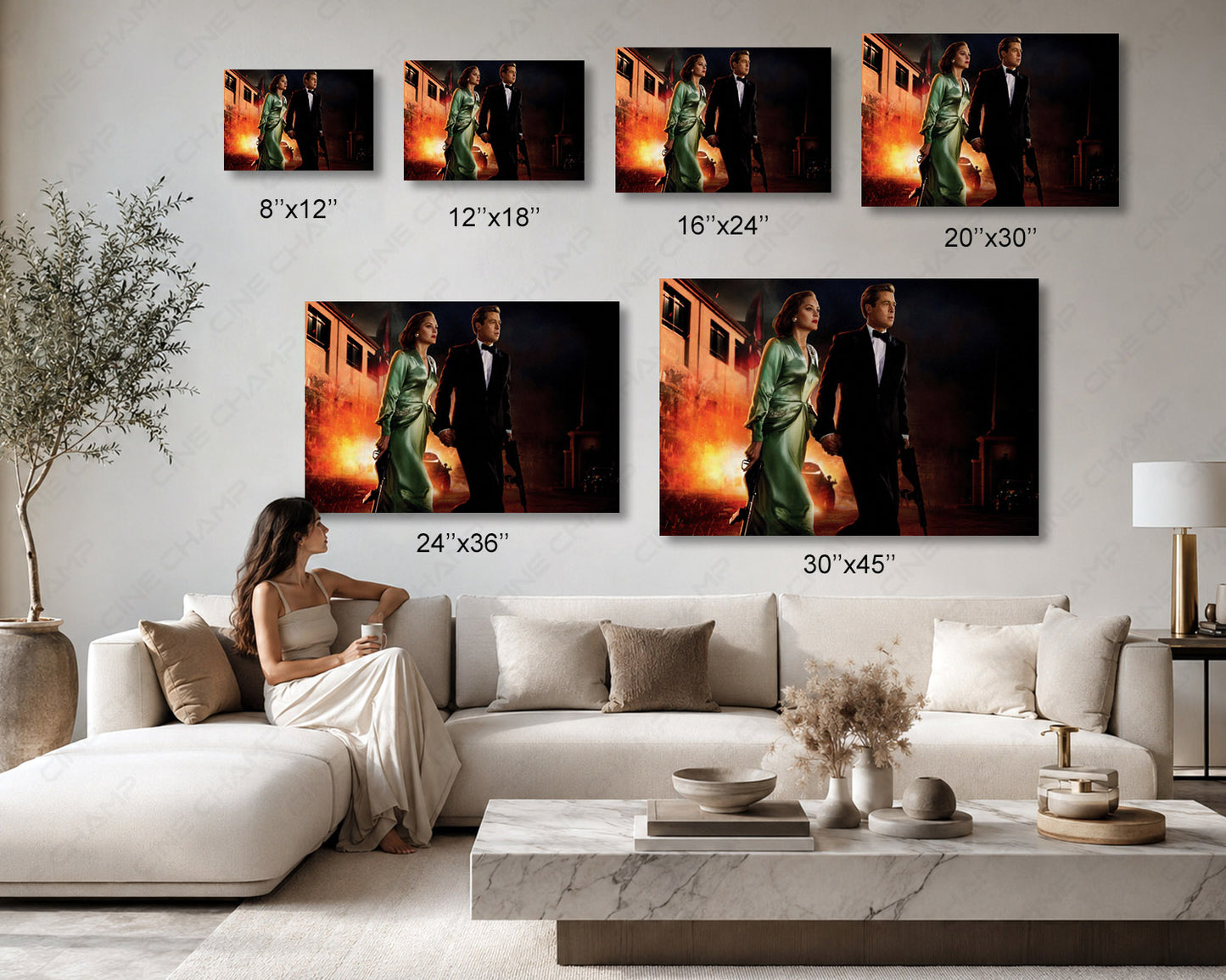 Allied Canvas Print