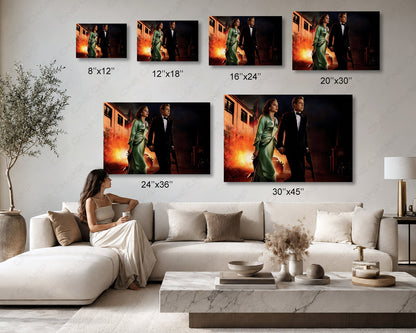 Allied Canvas Print