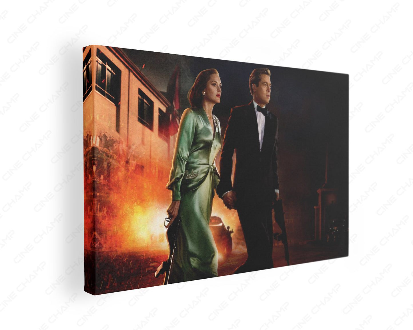 Allied Canvas Print