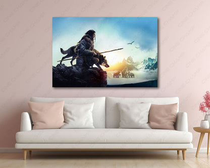 Alpha Adventure Movie Artwork With Wolf Theme