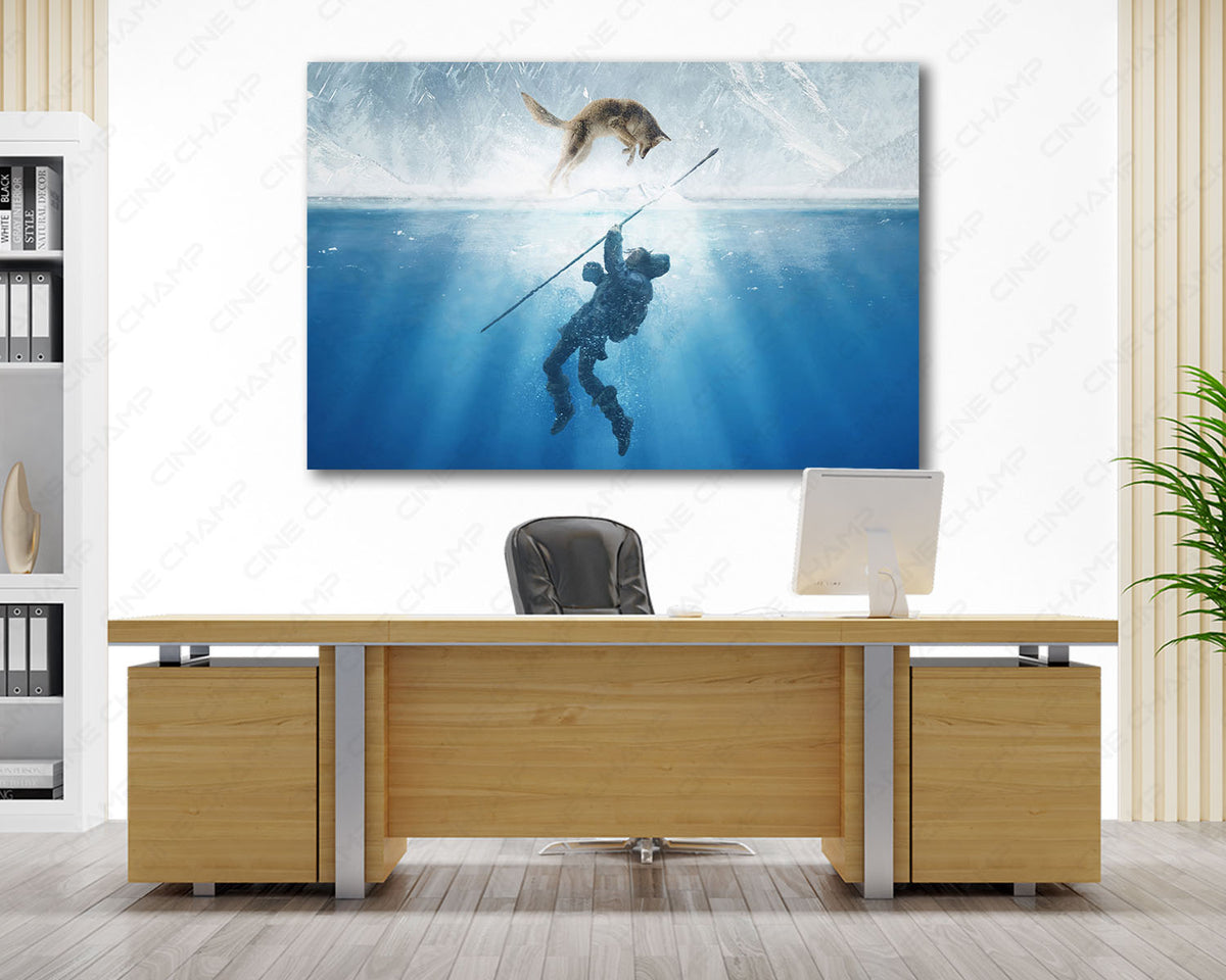 Alpha Wilderness Canvas Print For Movie Room