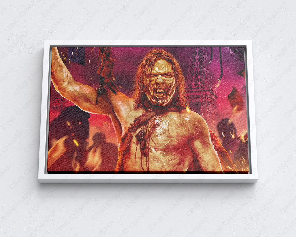 Alpha Zombie Movie Wall Art