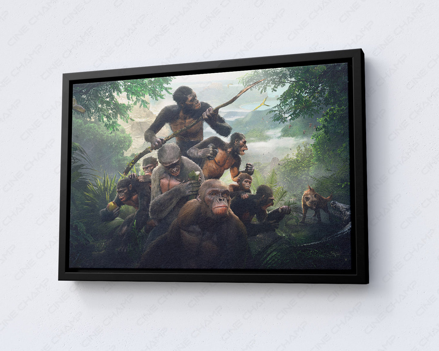 Ancestors The Humankind Odyssey Canvas Print Gaming Wall Art