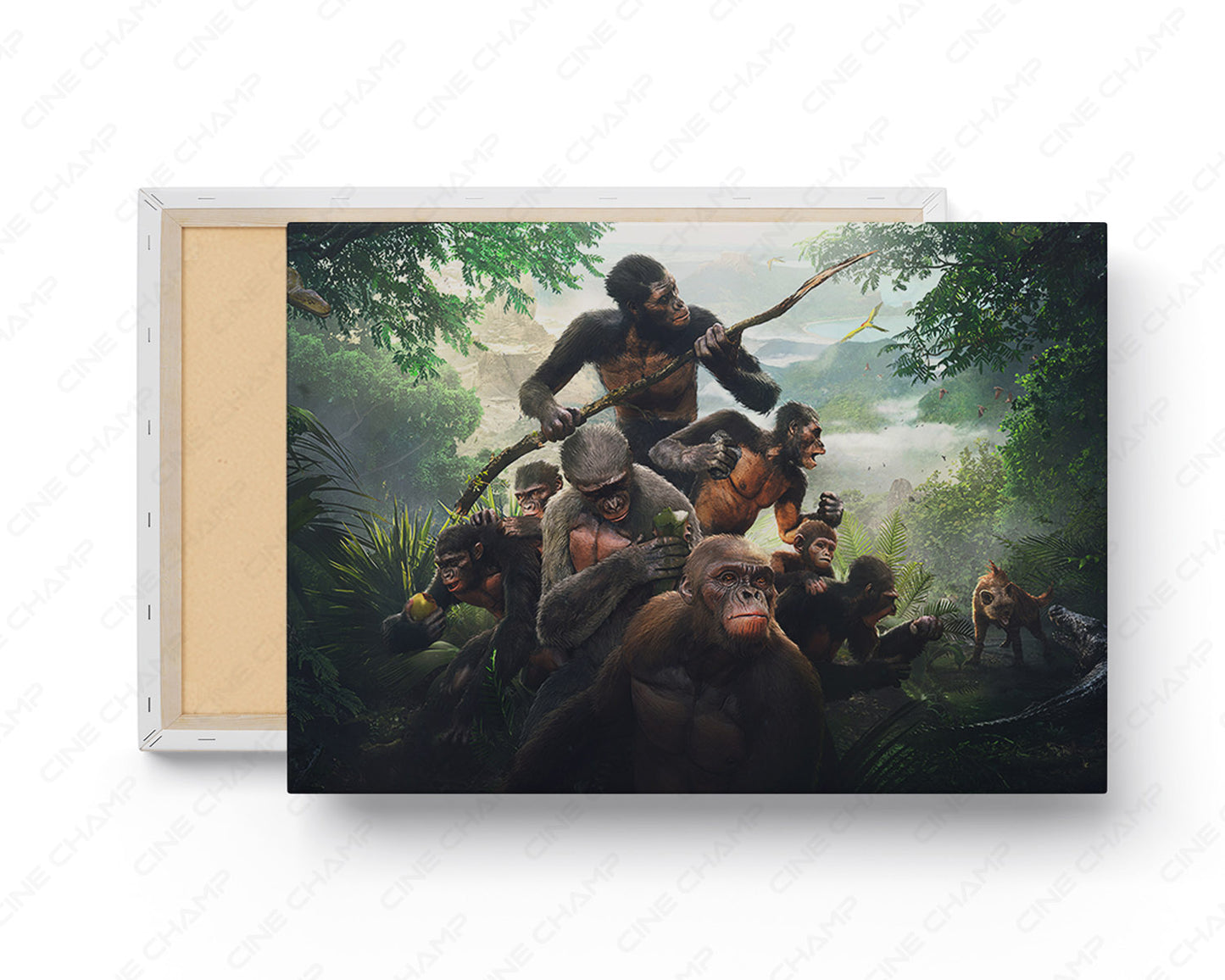 Ancestors The Humankind Odyssey Canvas Print Gaming Wall Art