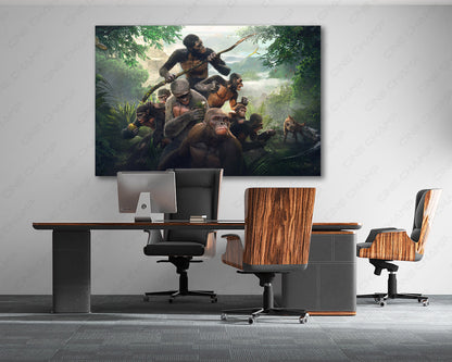 Ancestors The Humankind Odyssey Canvas Print Gaming Wall Art