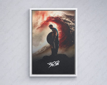 Ancient Warrior Cinematic Canvas Artwork