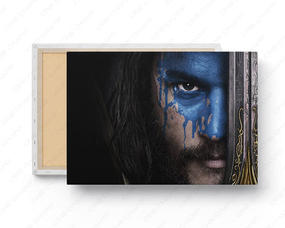 Anduin Lothar Warcraft Canvas Wall Art