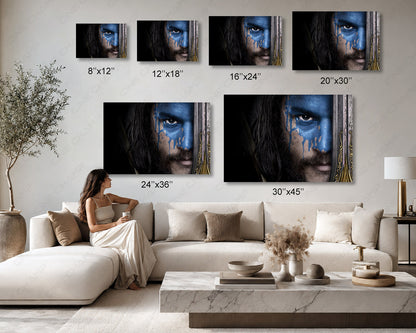 Anduin Lothar Warcraft Canvas Wall Art
