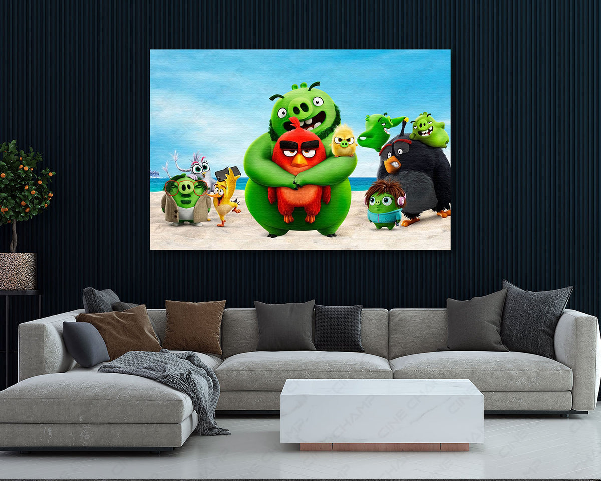 Angry Birds Movie 2 Canvas Print