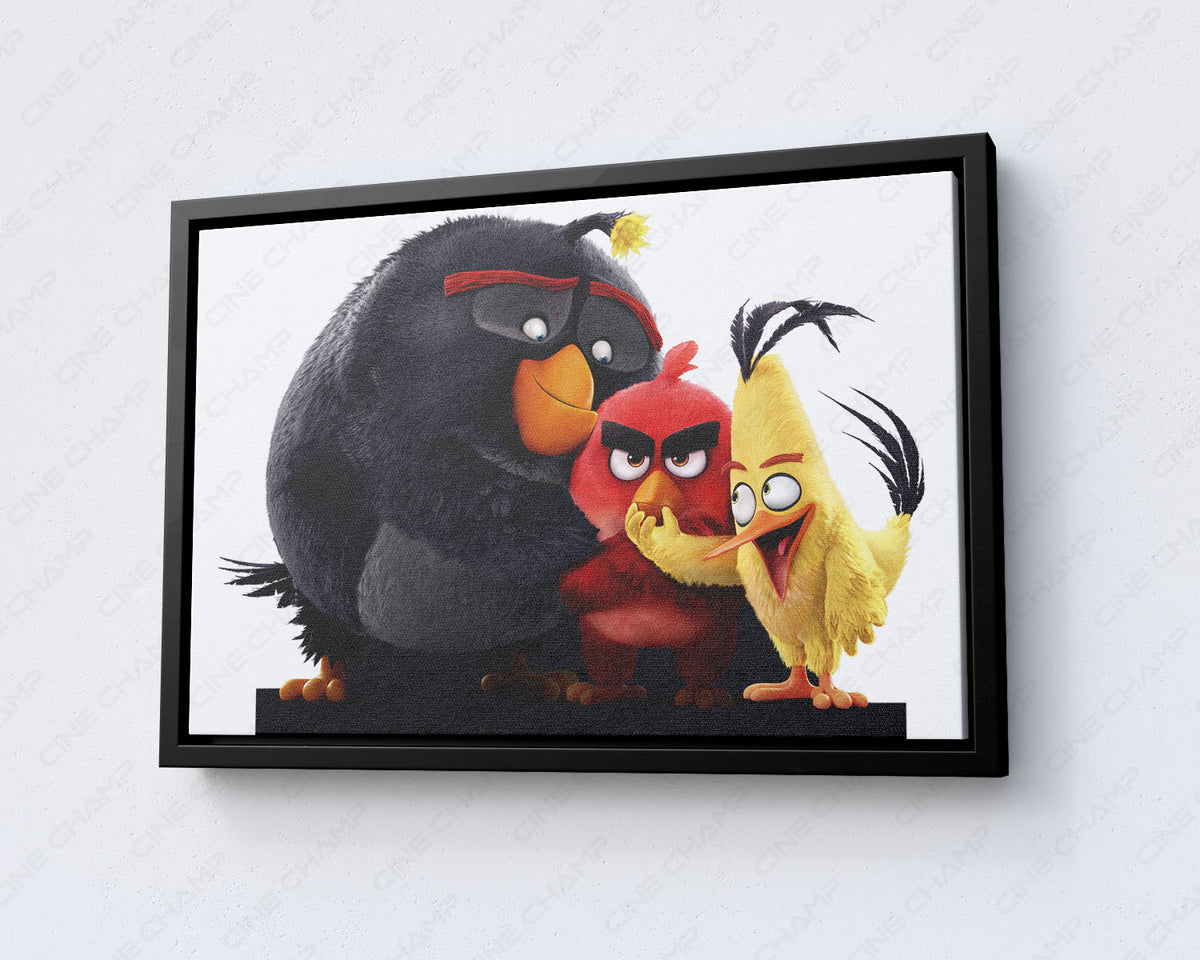 Angry Birds Movie Poster Canvas