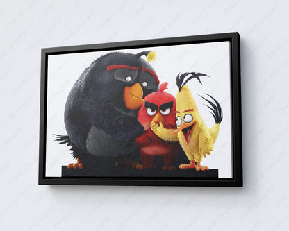 Angry Birds Movie Poster Canvas